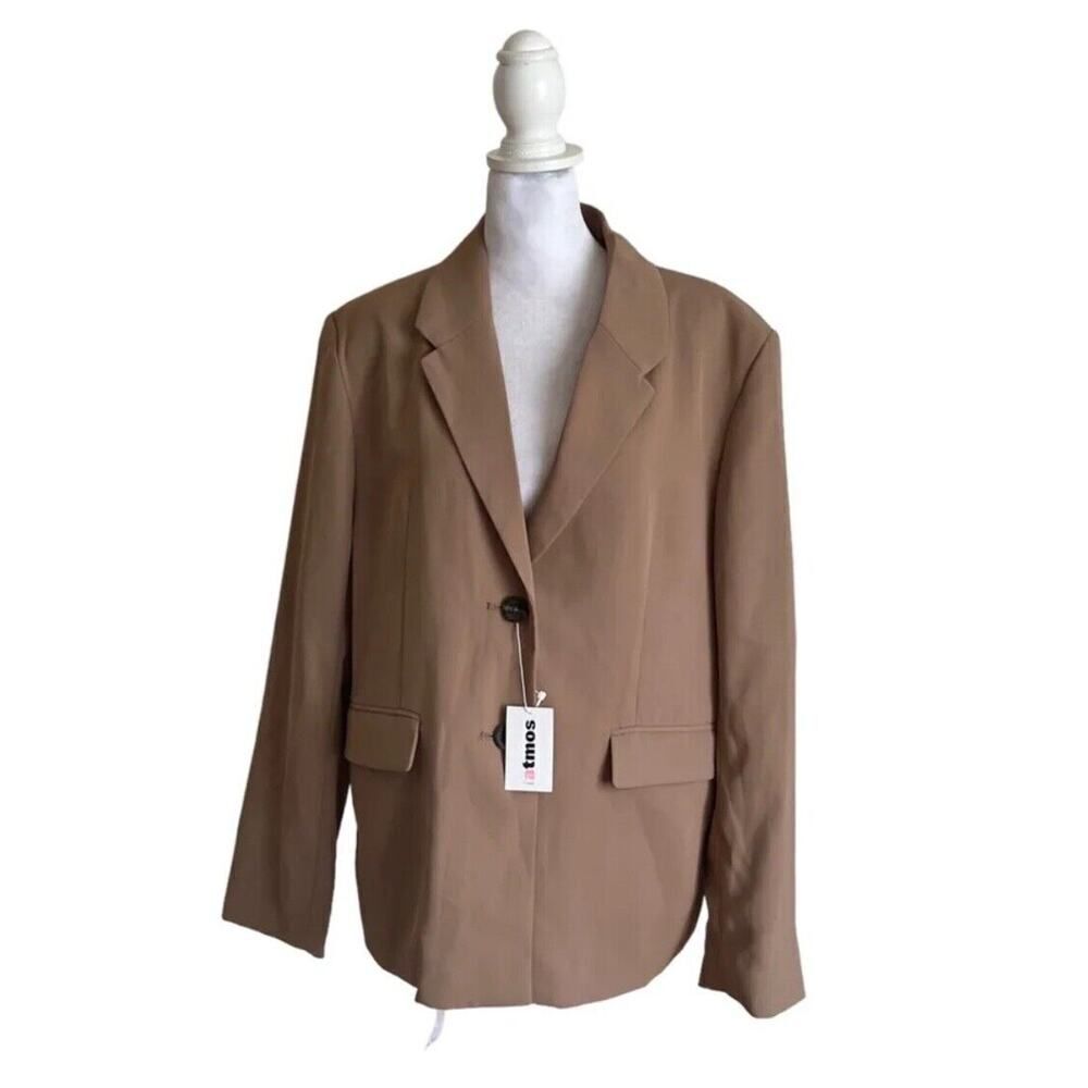 Atmos Pink Tailor Jacket Women’s Blazer Workwear Designer Deadstock Beige OS NWT
